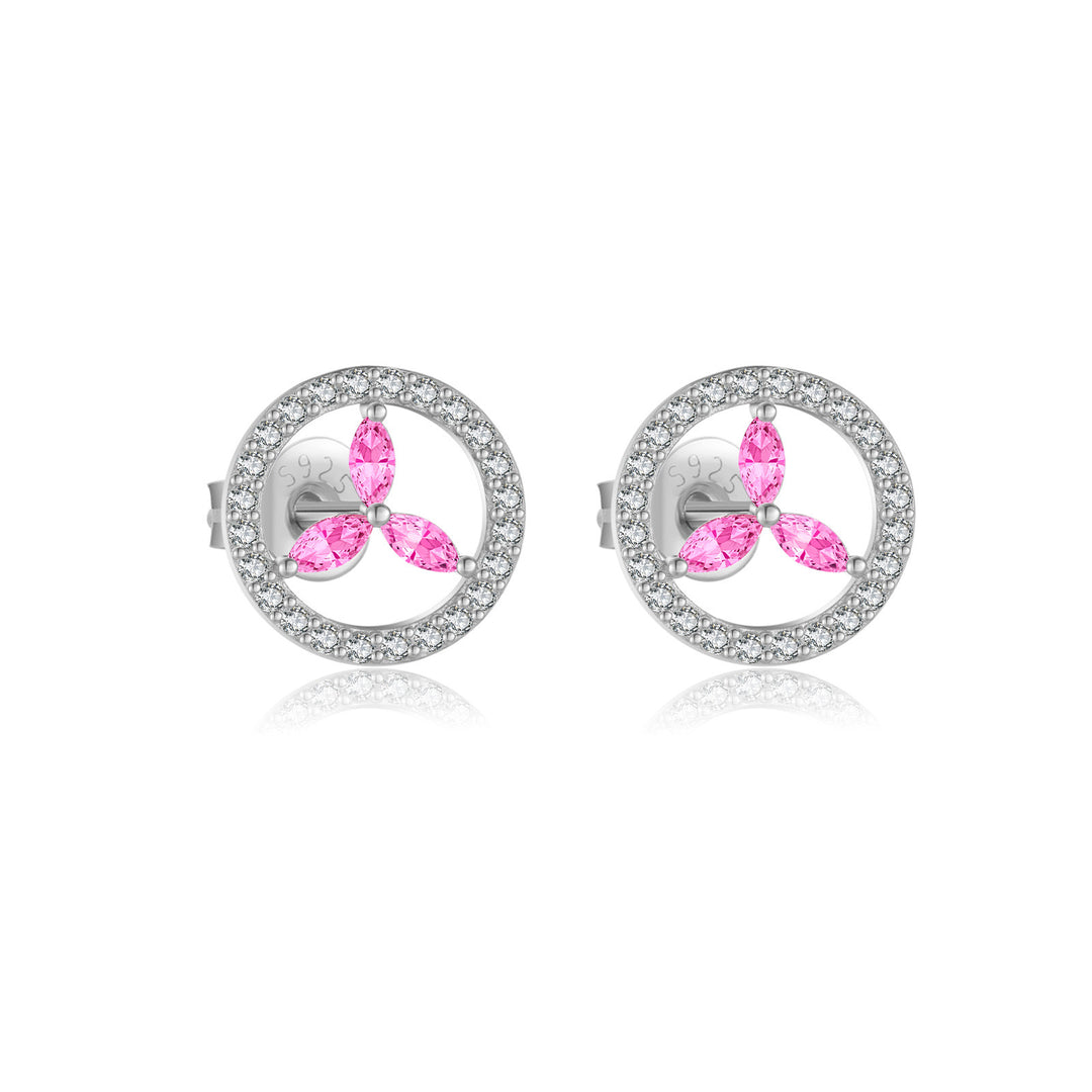 Blush Bloom Studs