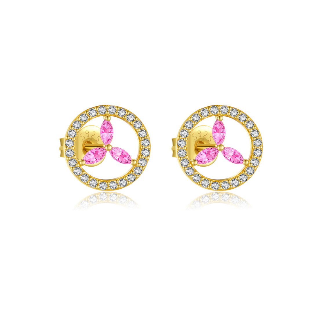Blush Bloom Studs