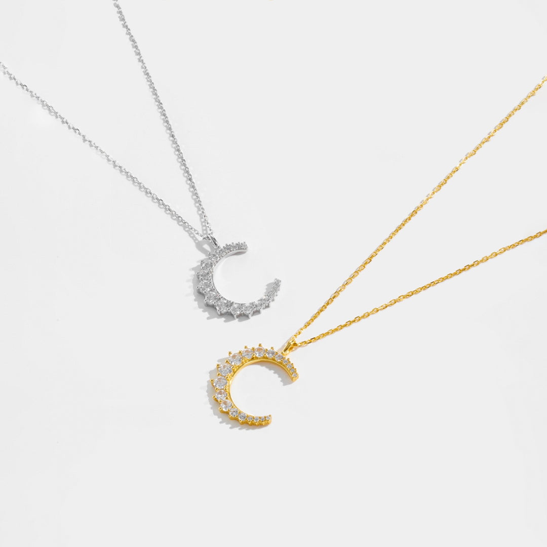Celestial Crescent Necklace
