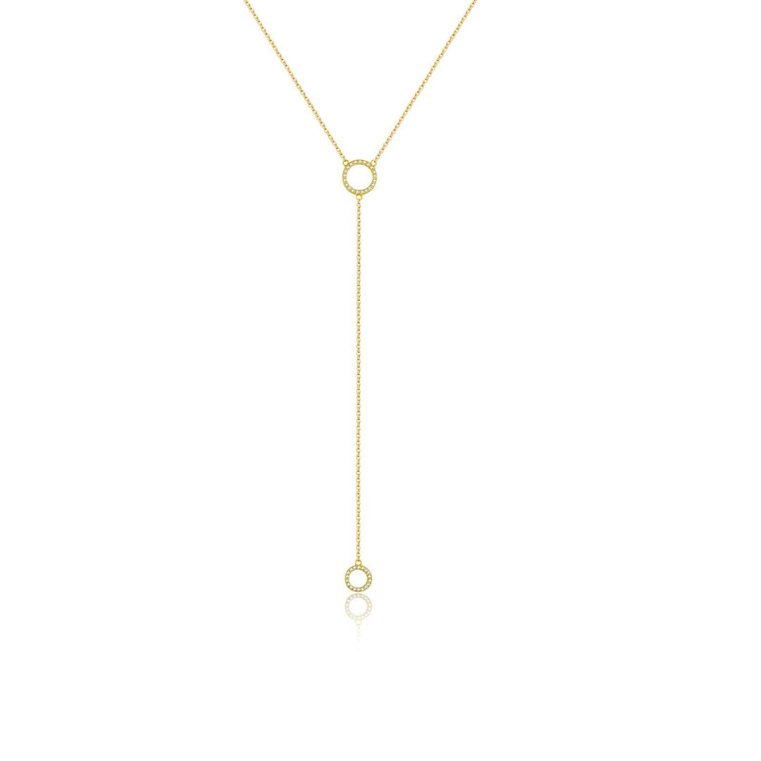 Eclipse Lariat Necklace