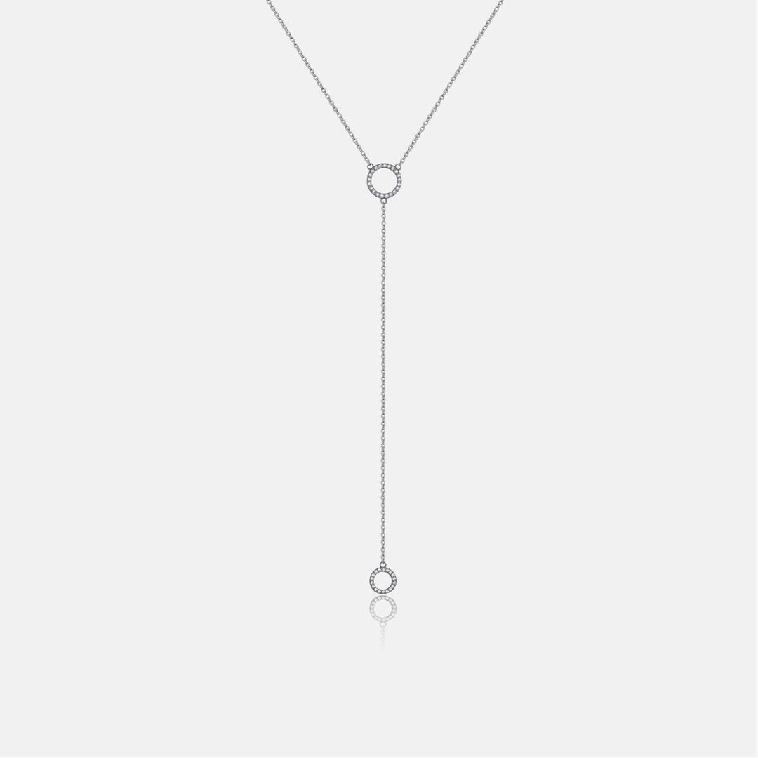 Eclipse Lariat Necklace