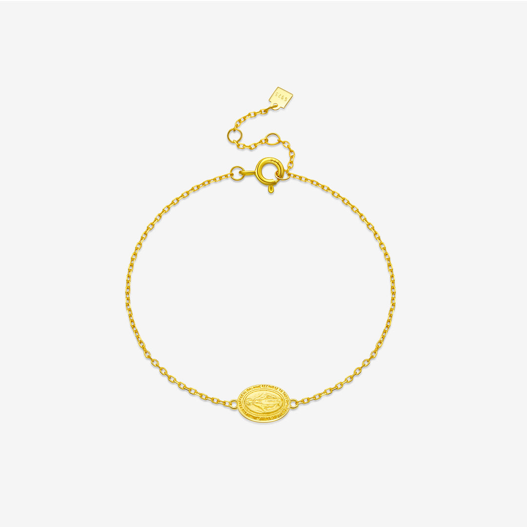 Divina Medal Bracelet