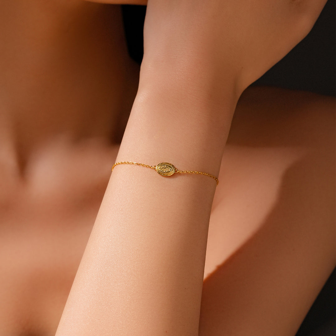 Divina Medal Bracelet