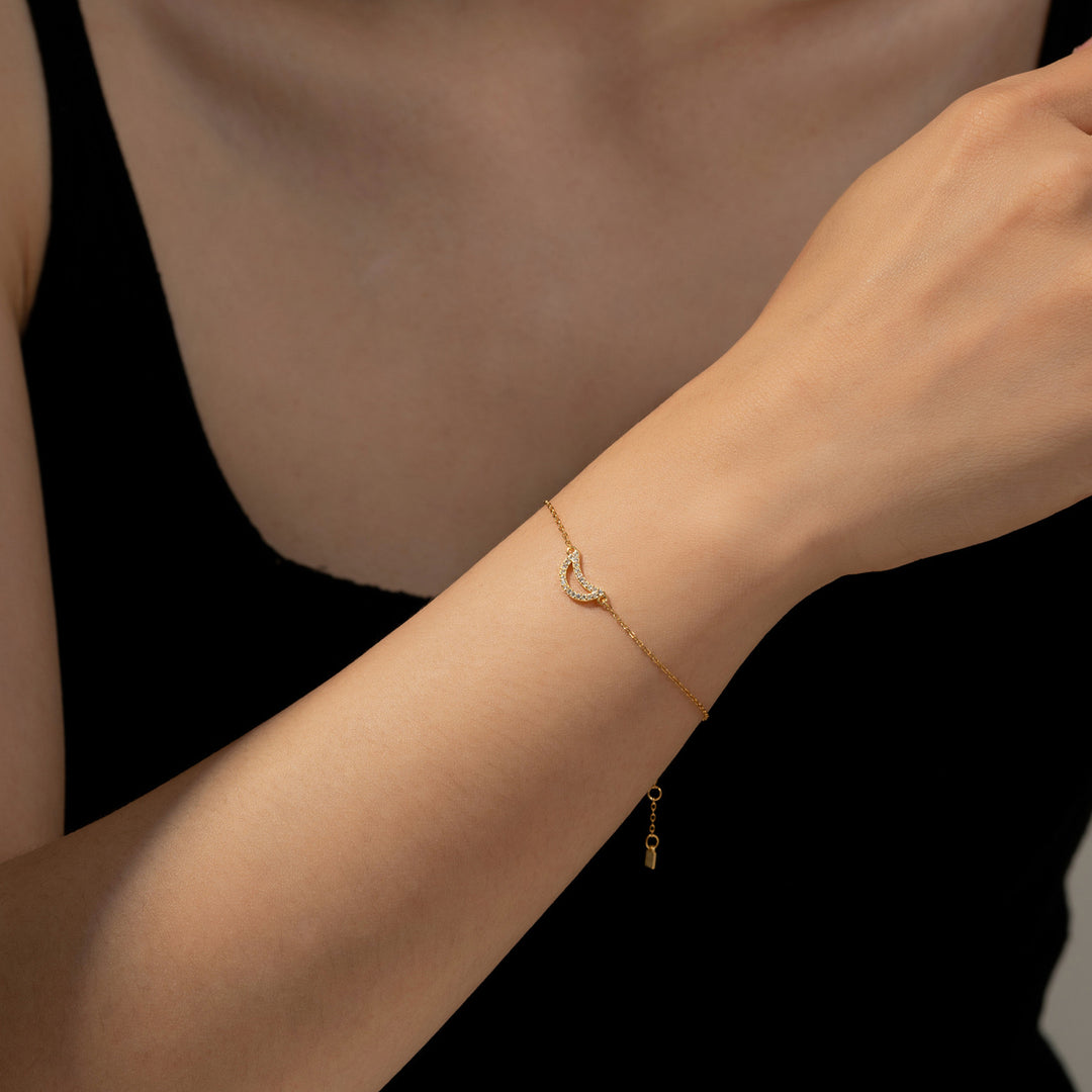 Lunar Embrace Bracelet