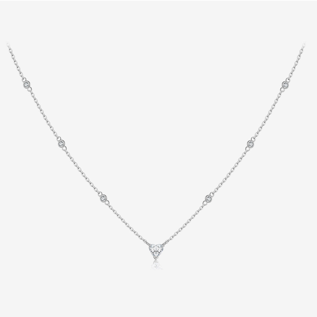 Aurora Heart Necklace