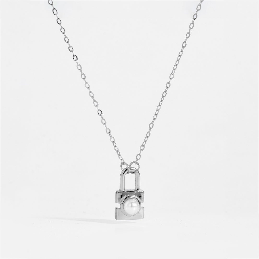 Secret Garden Lock Necklace