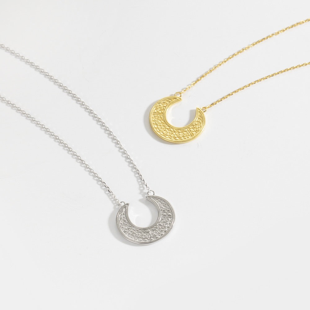 Desert Crescent Necklace