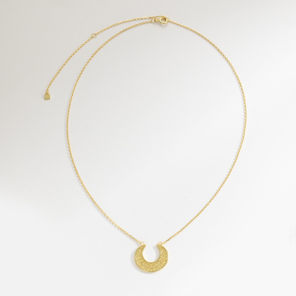Desert Crescent Necklace