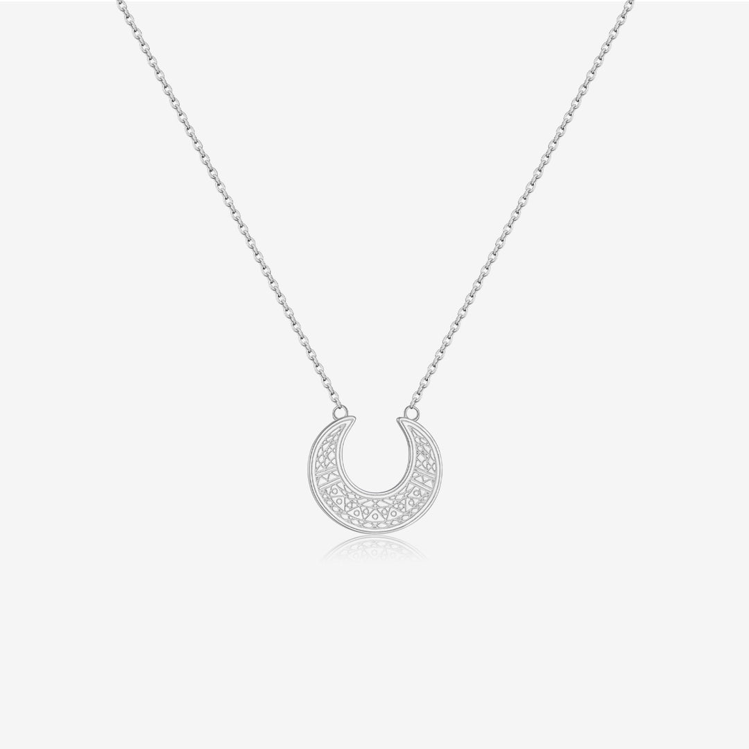 Desert Crescent Necklace