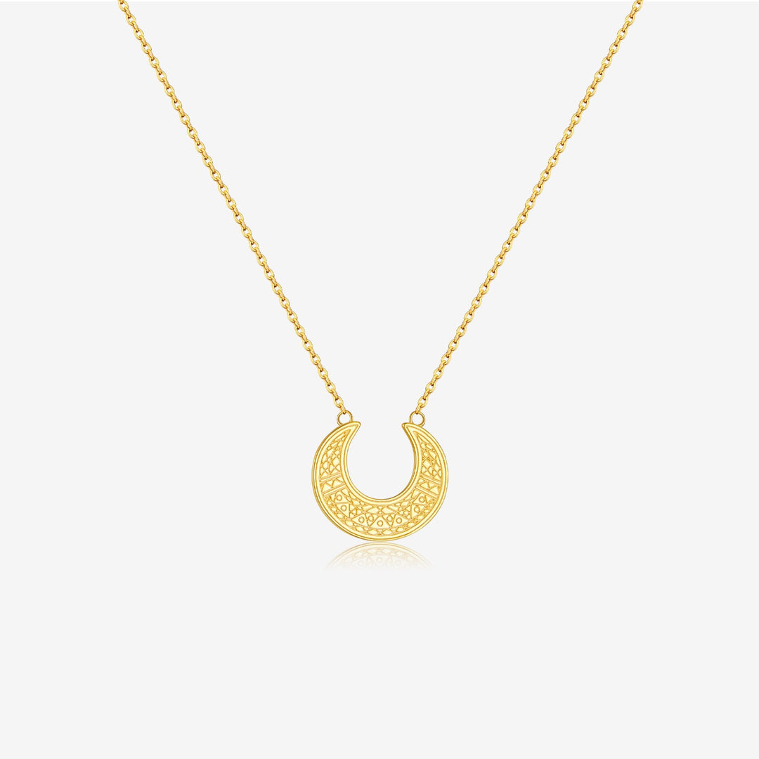 Desert Crescent Necklace
