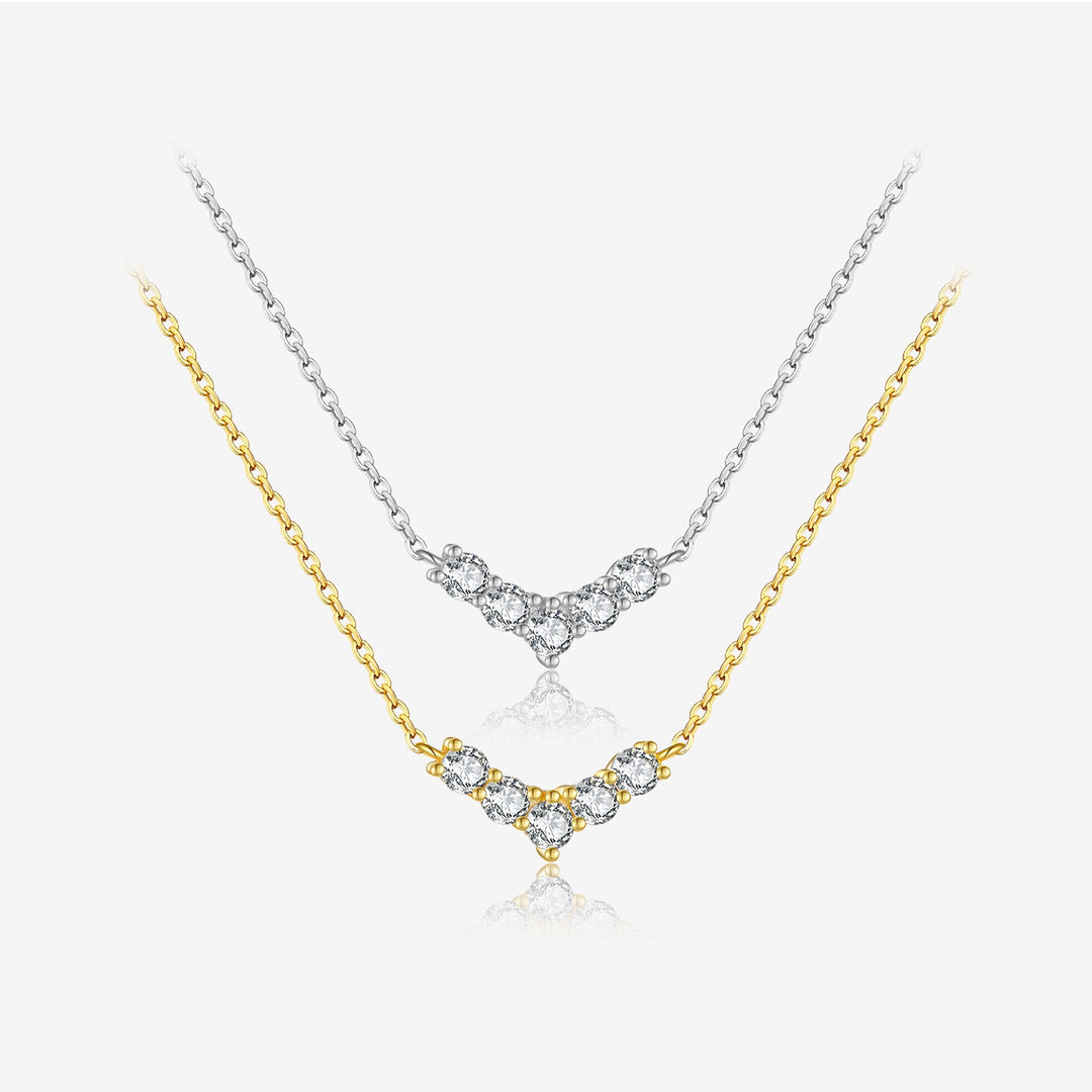 Celeste Cluster Necklace