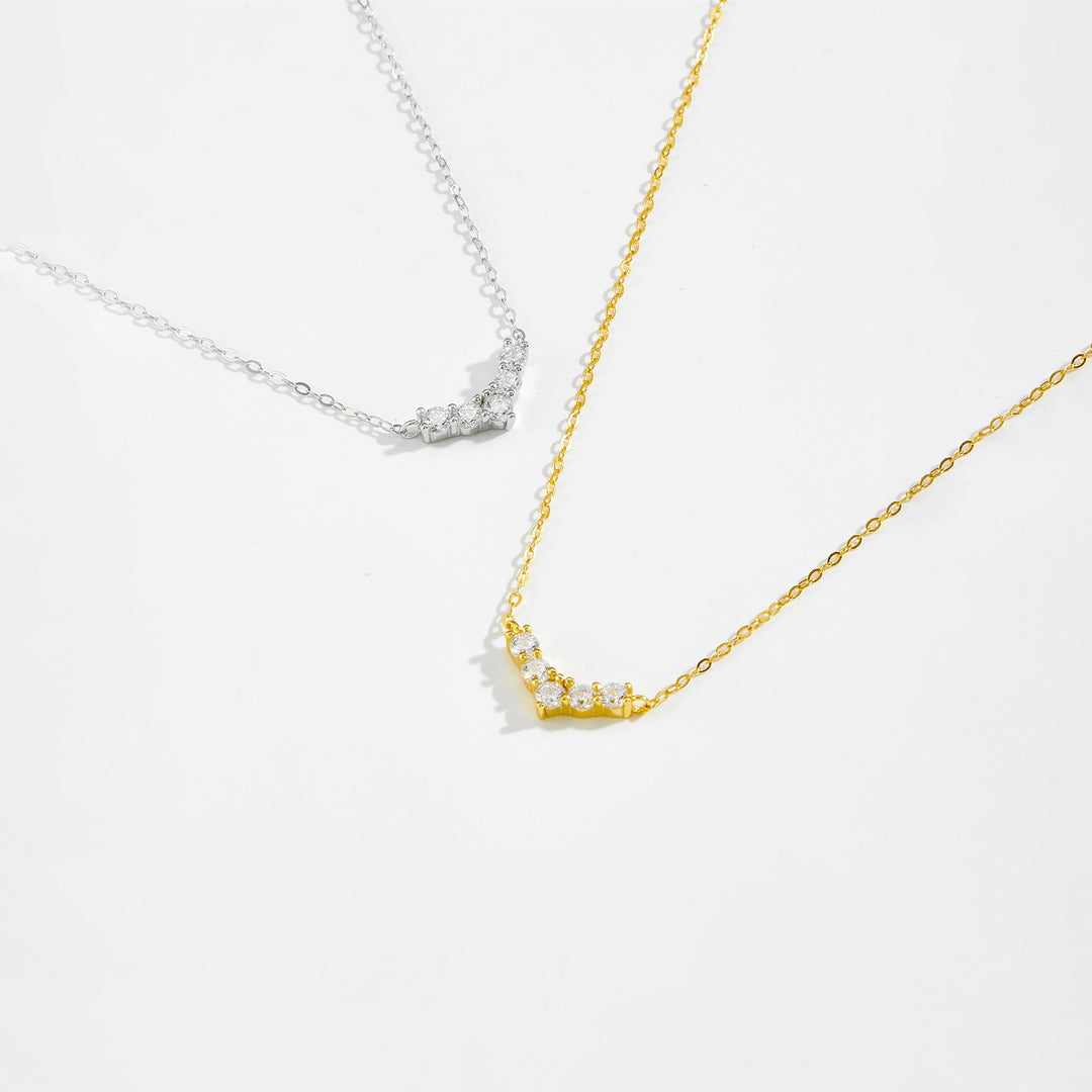 Celeste Cluster Necklace