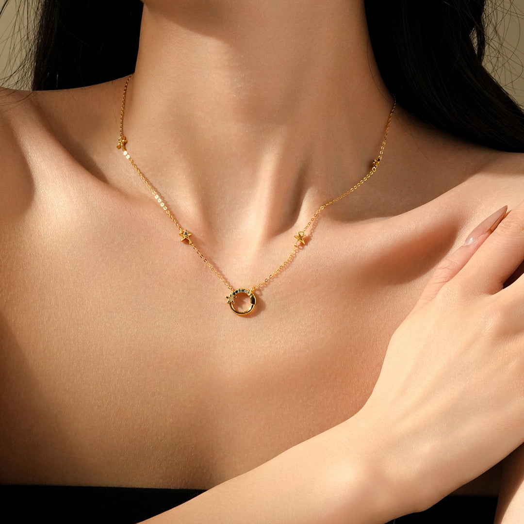 Stellar Orbit Necklace