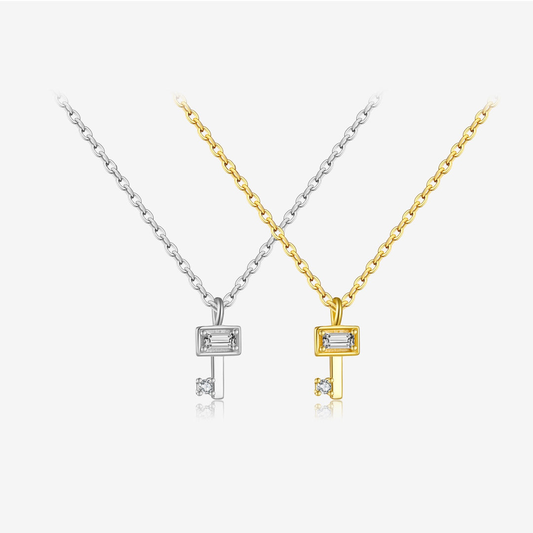 Tiny Treasure Key Necklace