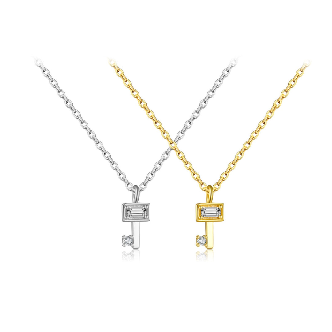 Tiny Treasure Key Necklace