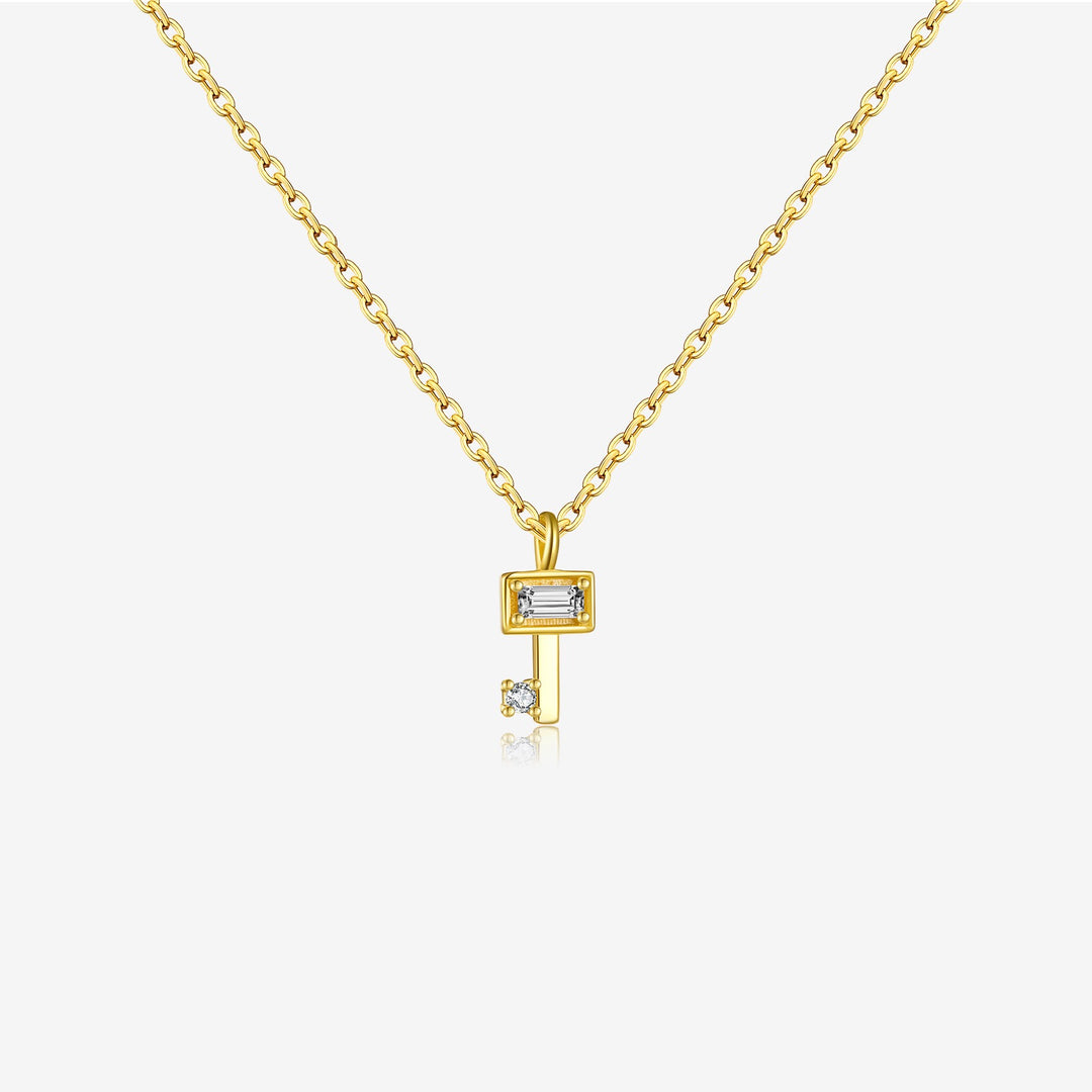 Tiny Treasure Key Necklace