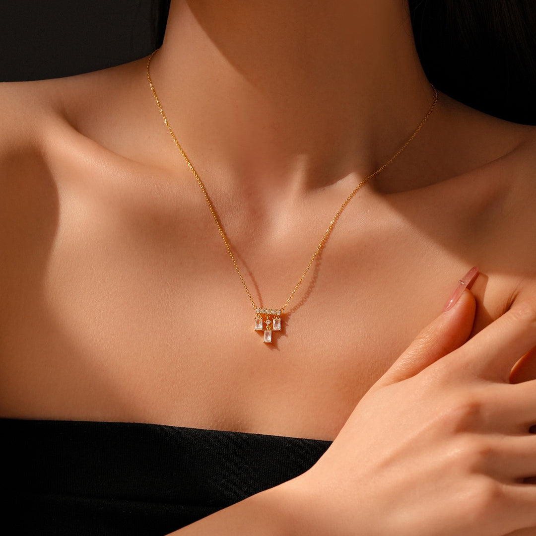 Cascading Brilliance Necklace