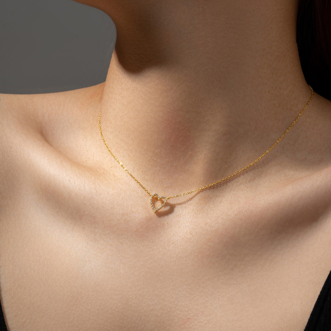 Eternal Spark Heart Earrings