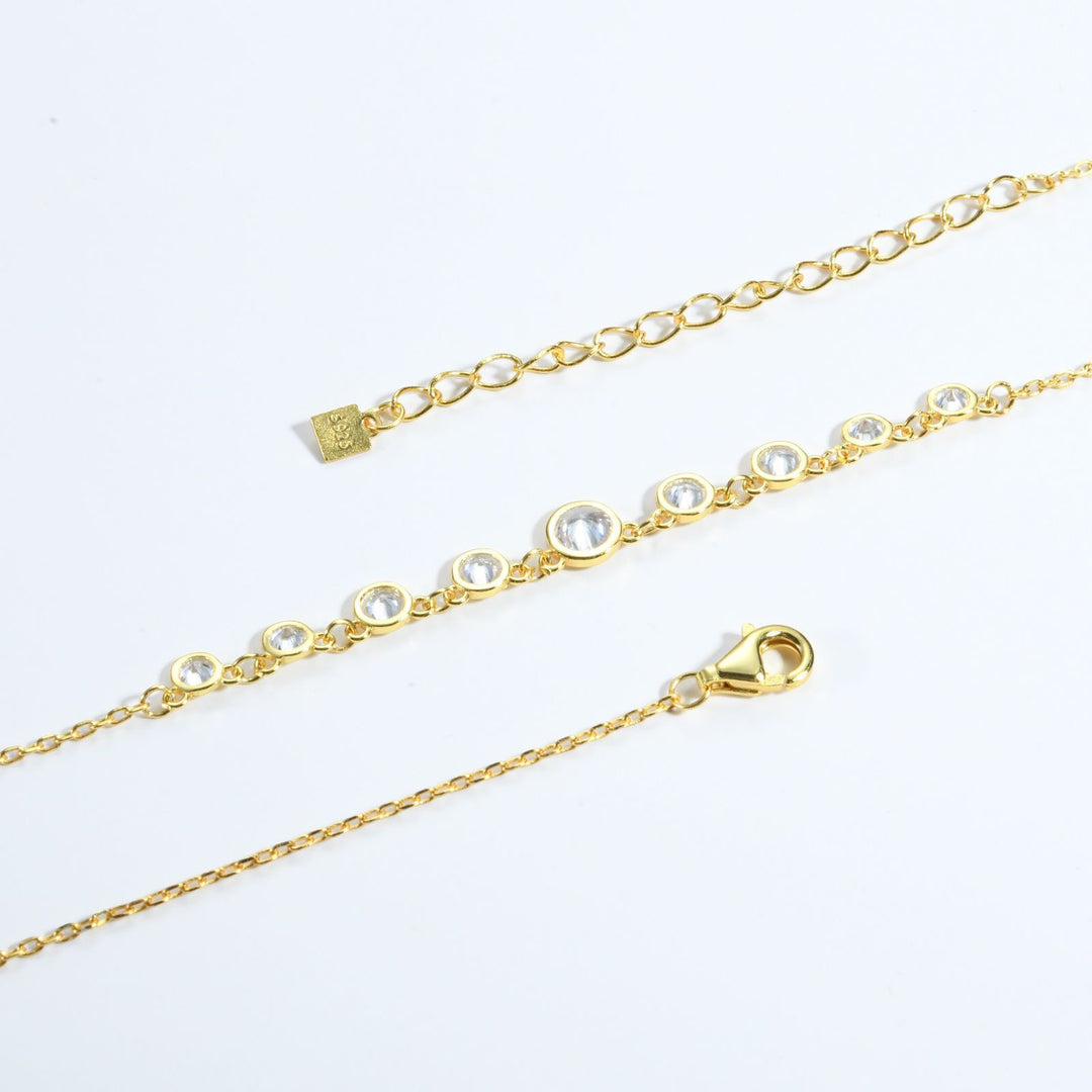 Celeste Bezel Necklace