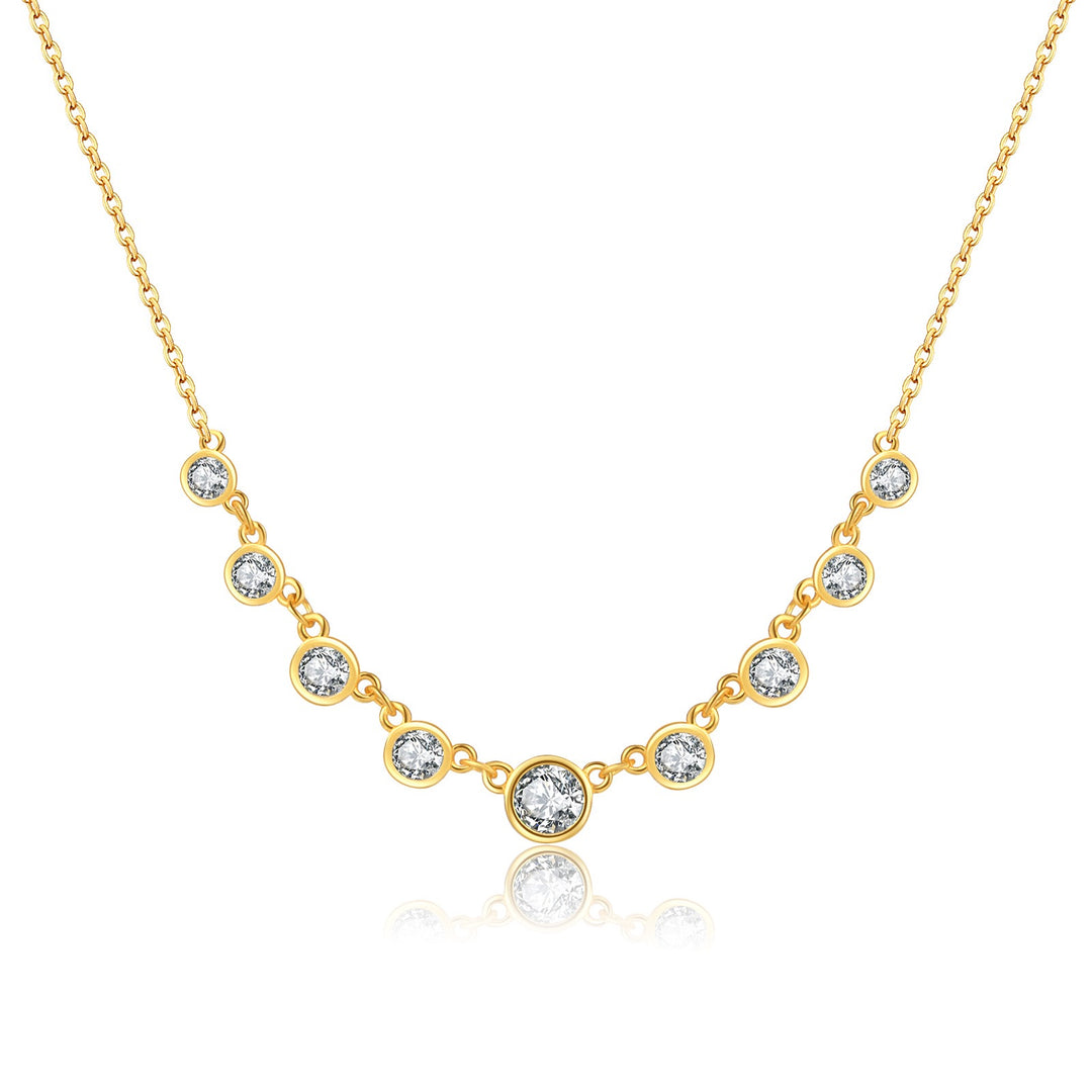 Celeste Bezel Necklace