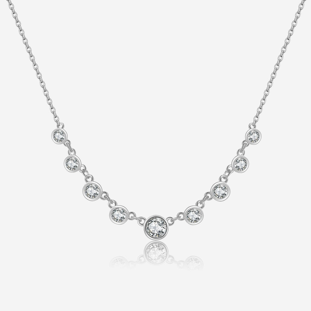 Celeste Bezel Necklace