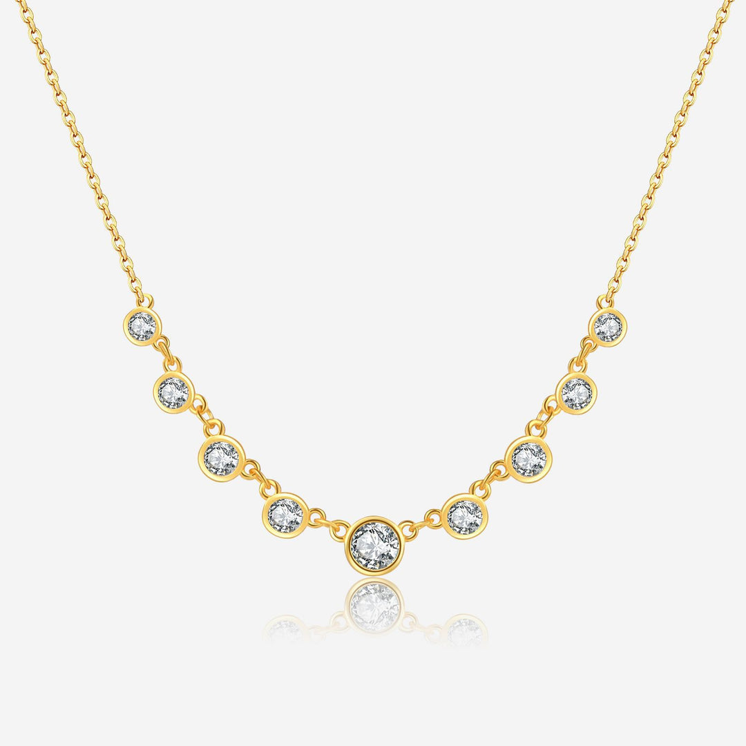 Celeste Bezel Necklace