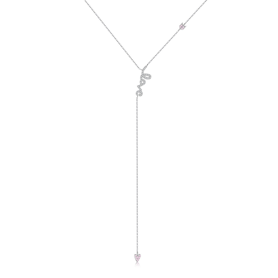 Love Drops Lariat Necklace