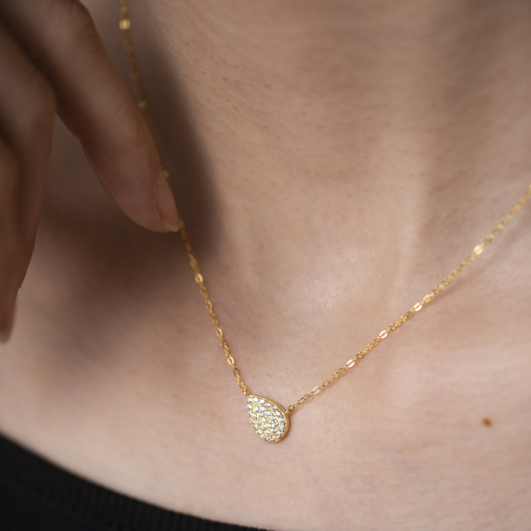 Crystal Dewdrop Necklace