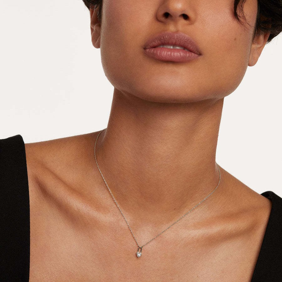 Heartlock Pendant Necklace