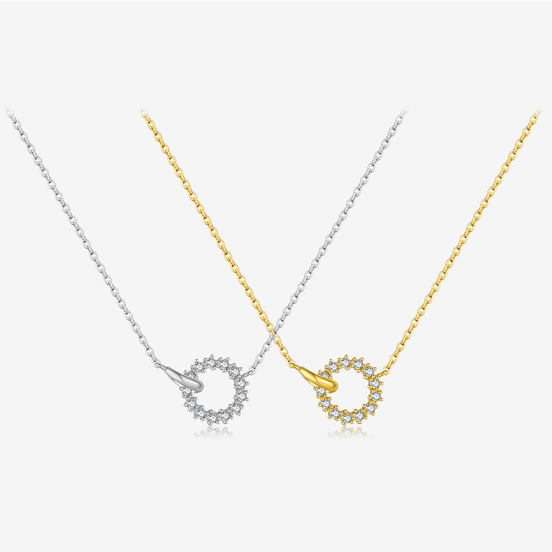 Radiant Halo Necklace