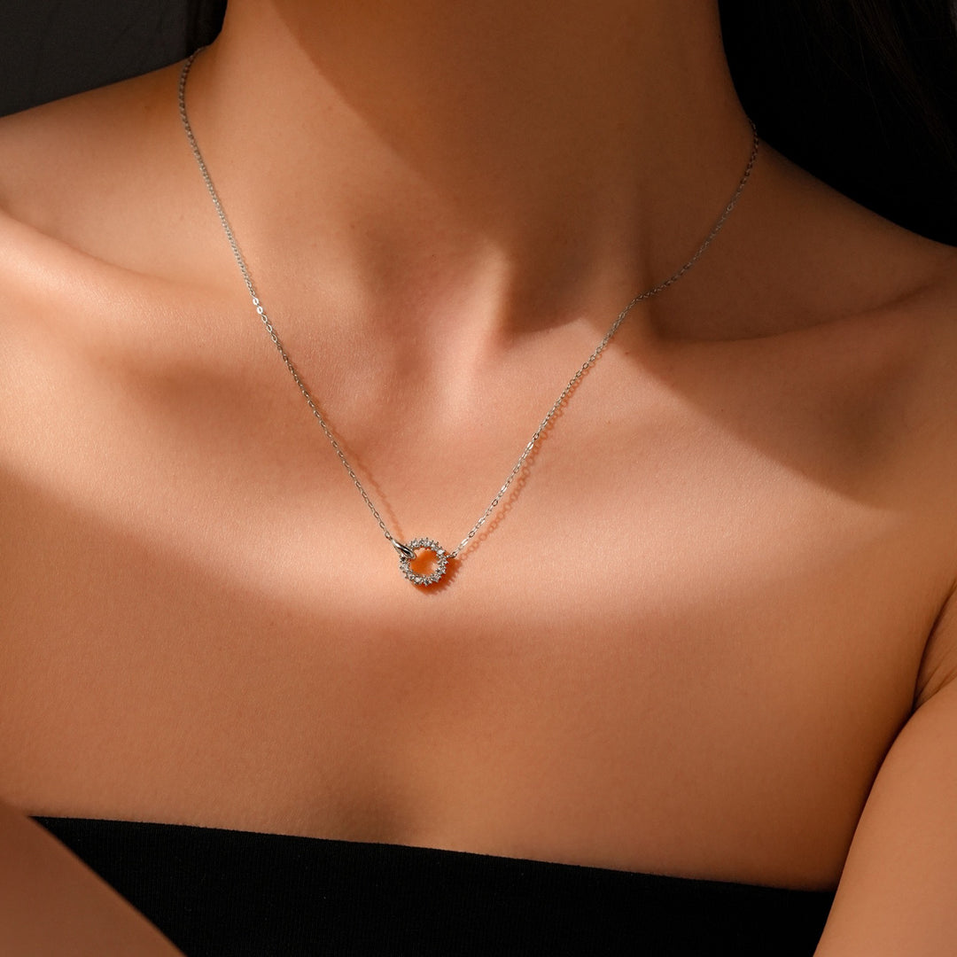 Radiant Halo Necklace