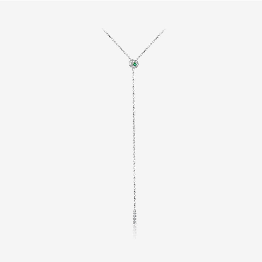 Emerald Drop Lariat