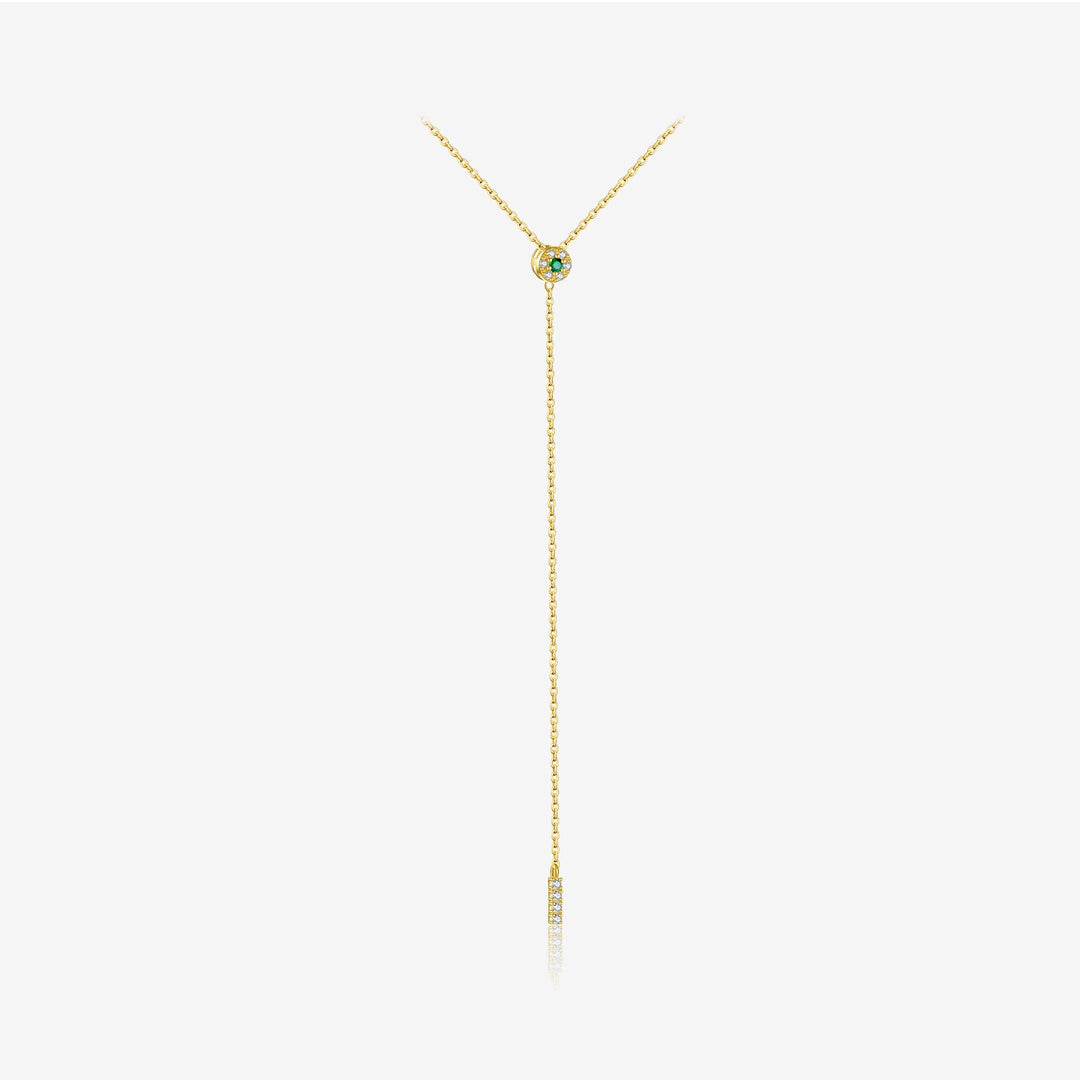 Emerald Drop Lariat
