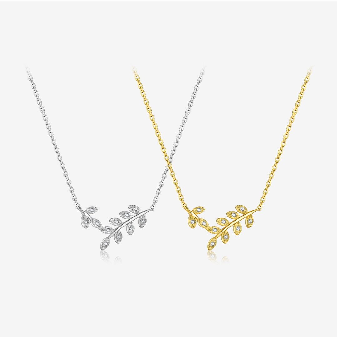 Olive Whisper Necklace