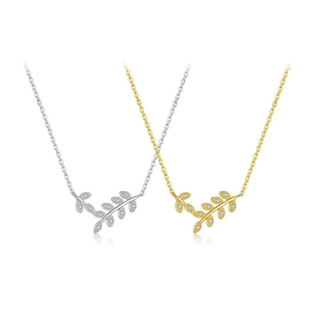 Olive Whisper Necklace