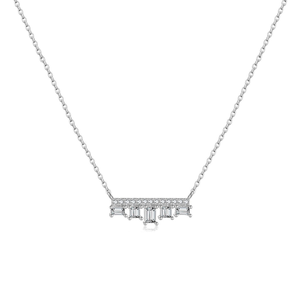 Lunar Beam Bar Necklace