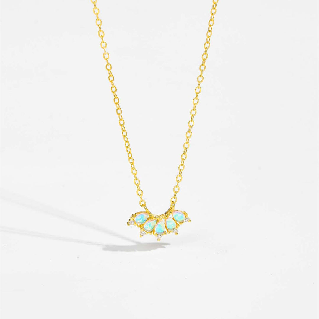 Dewdrop Crown Necklace