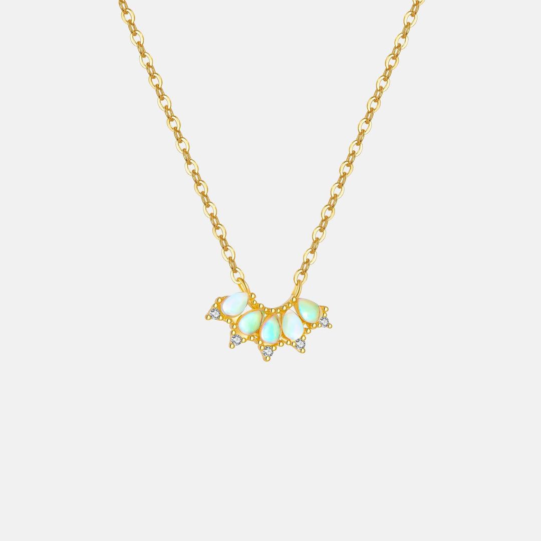 Dewdrop Crown Necklace