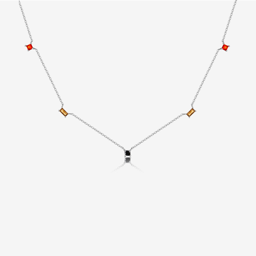 Midnight Geometry Necklace