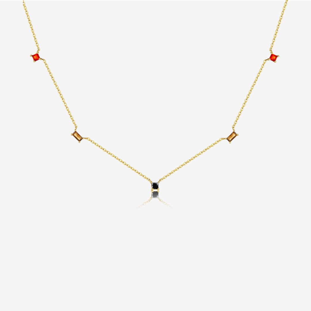 Midnight Geometry Necklace