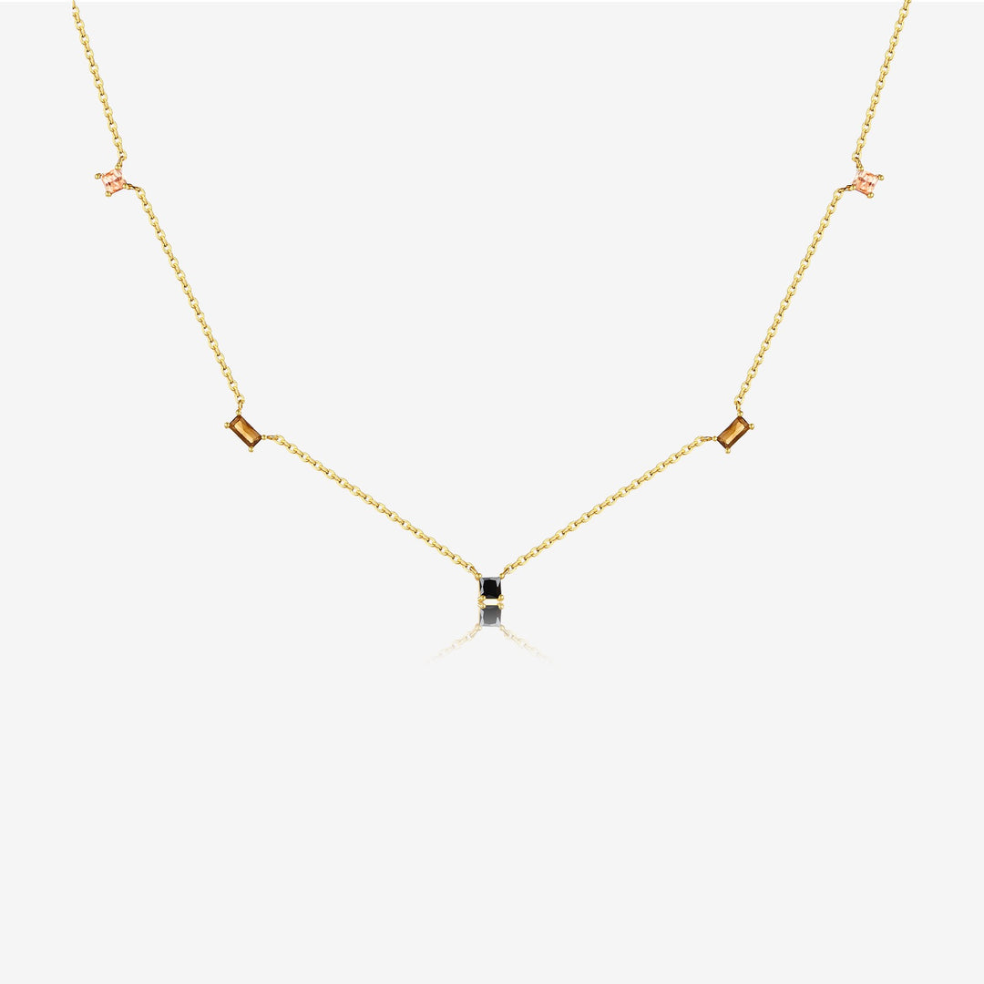 Midnight Geometry Necklace