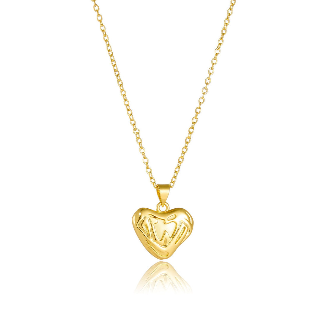 Melted Heart Necklace