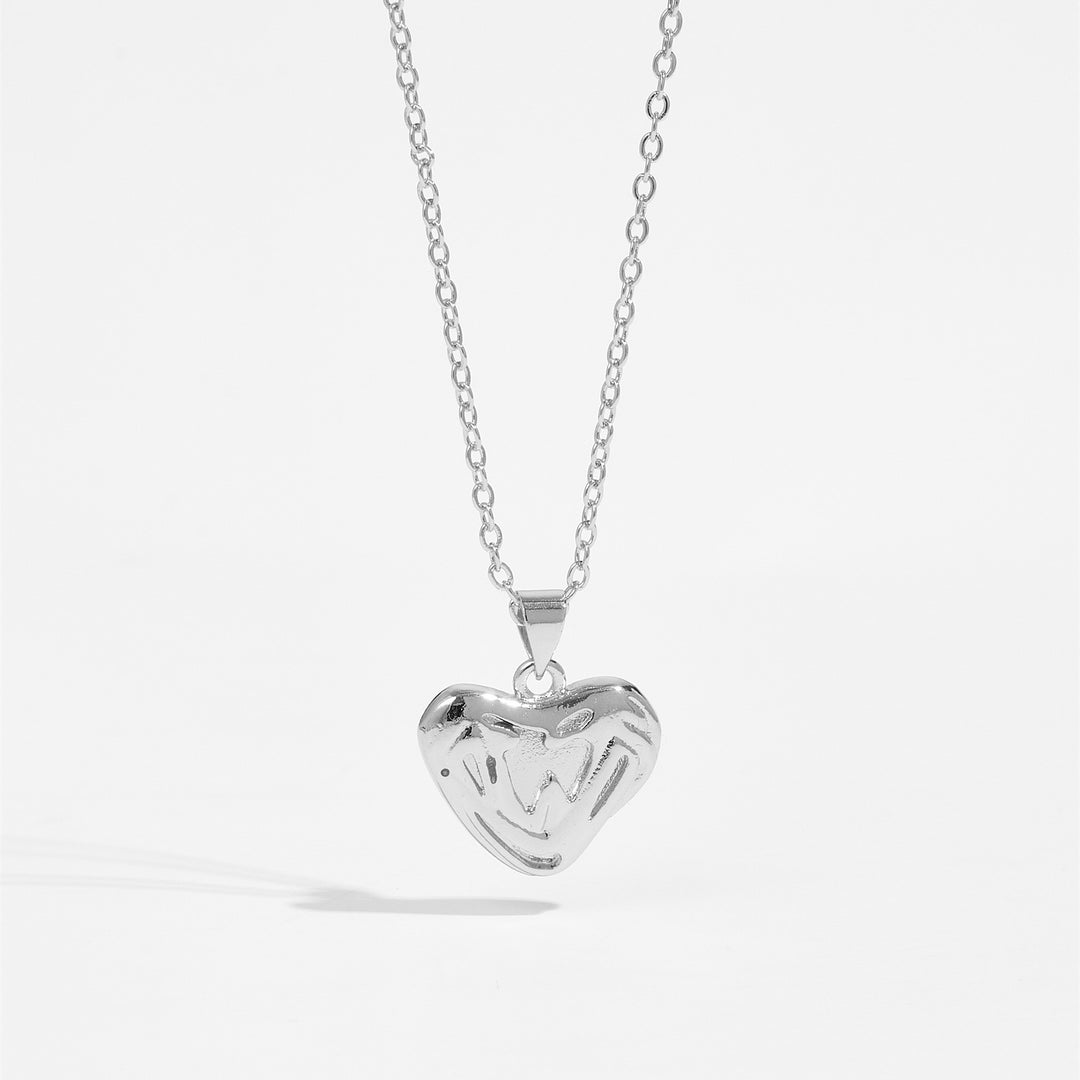 Melted Heart Necklace