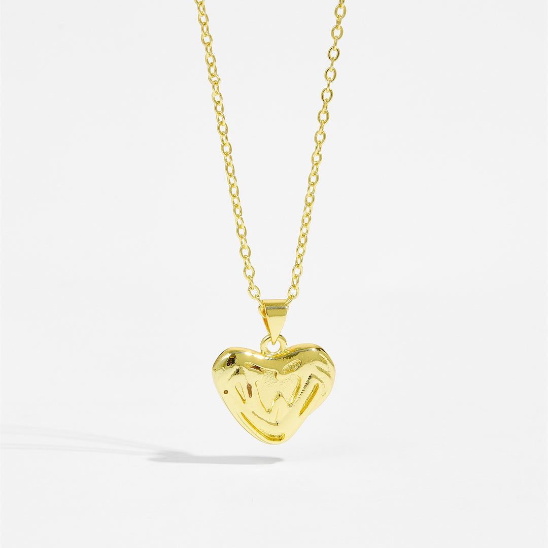 Melted Heart Necklace