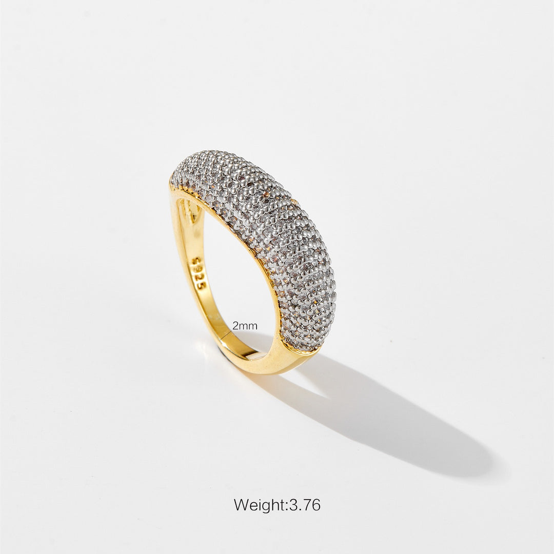 Gleam Curve Ring