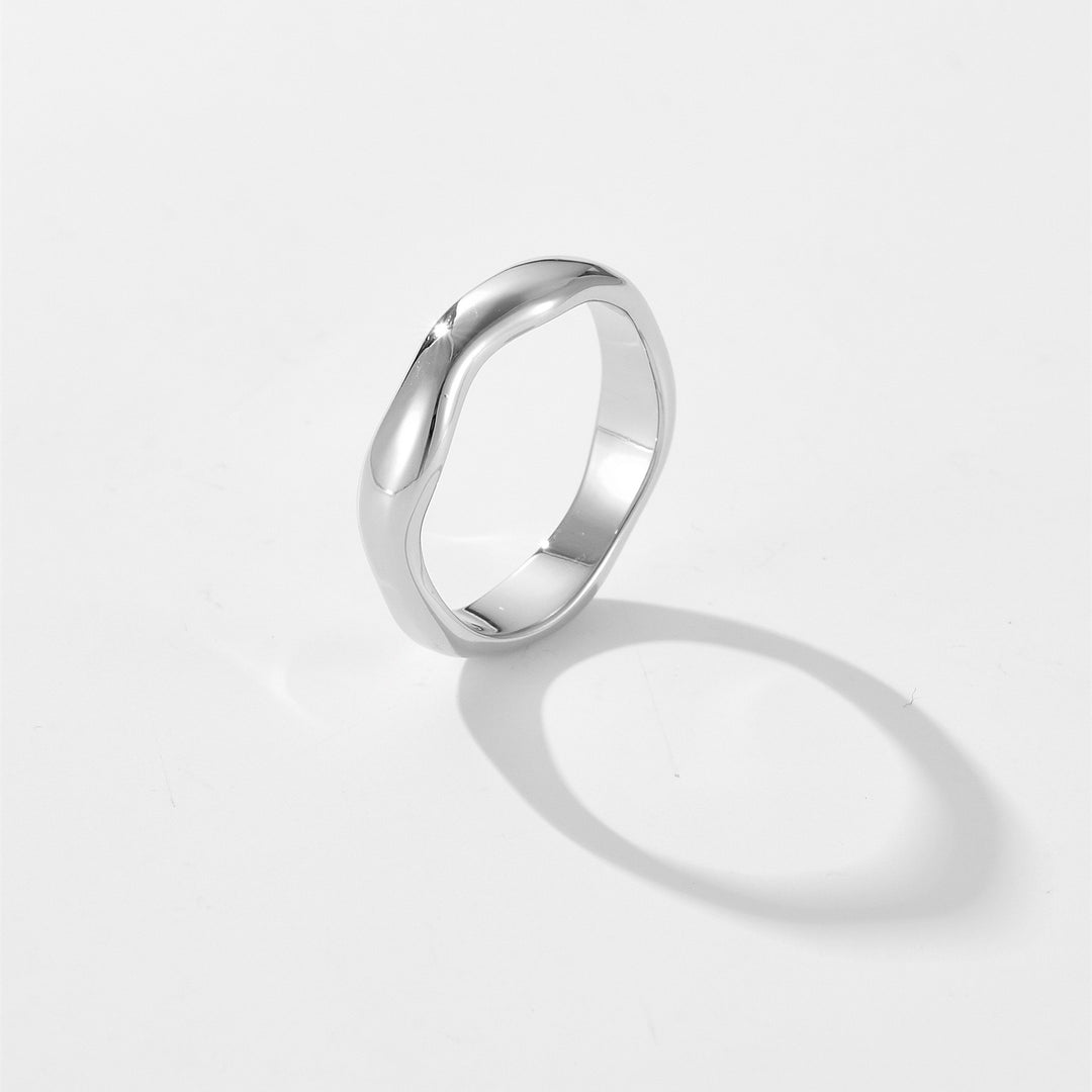 Wave Band Ring