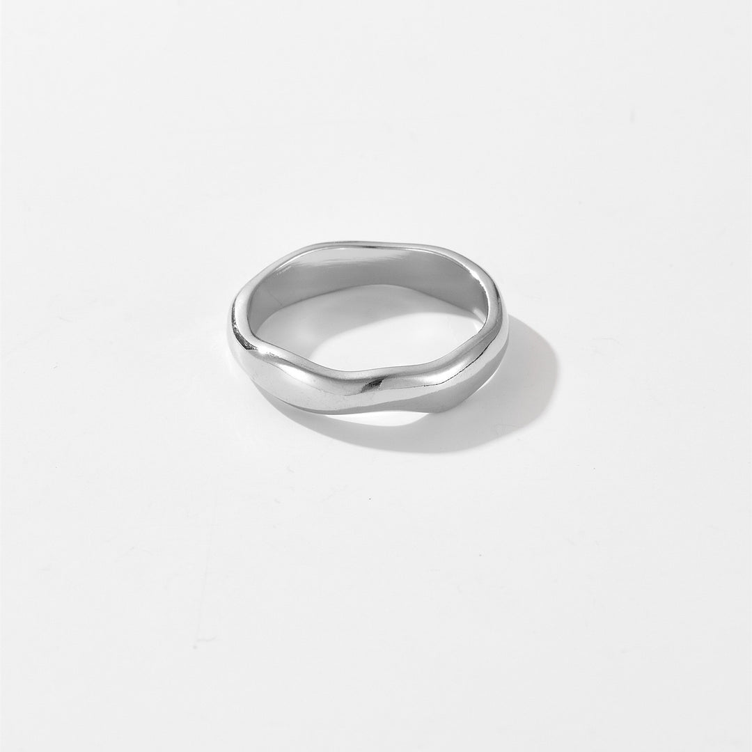 Wave Band Ring