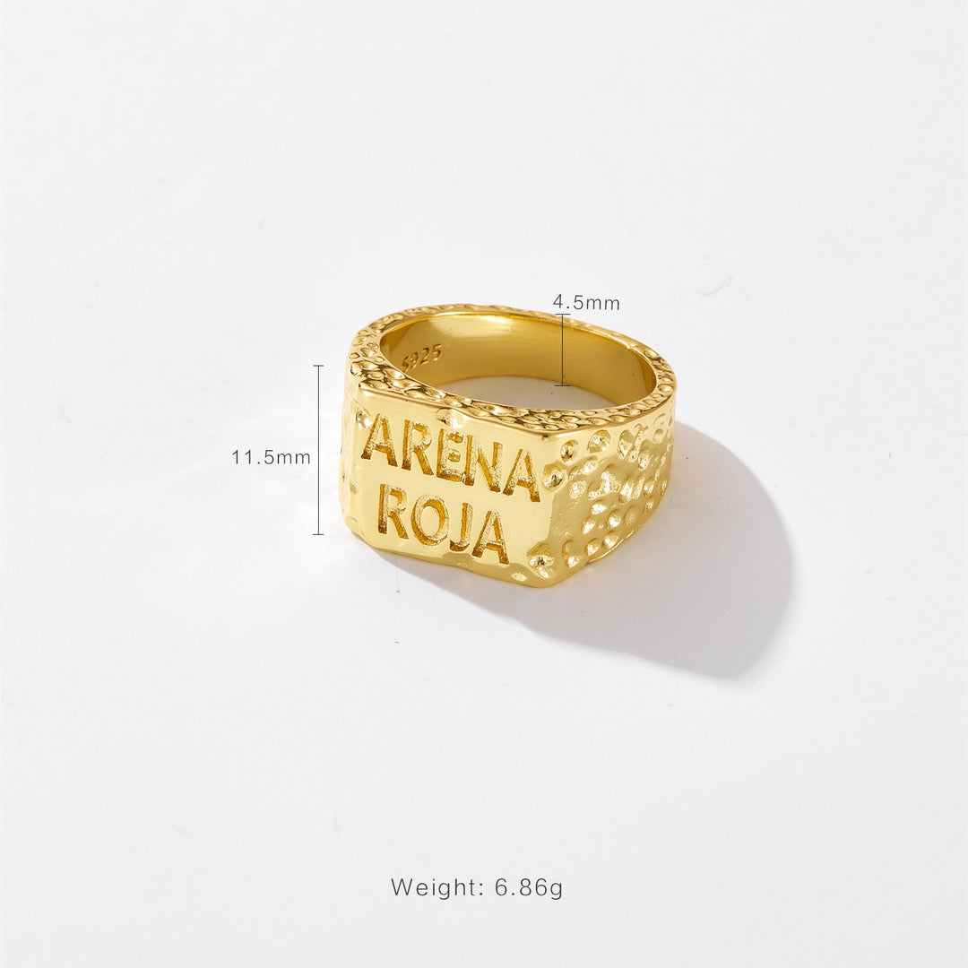 Arena Signet Ring